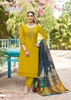 Abhilasha By Wooglee Viscose Wevaing Kurti With Bottom Dupatta Exporters In India